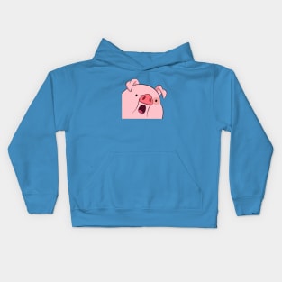 Waddle Monster Scream Kids Hoodie